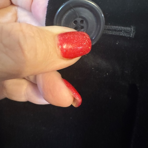 GORGEOUS  #FALL2025  BANANA REPUBLIC   BLACK VELVET TROUSER/PANTS  SIZE: 0  #W - Picture 10 of 11